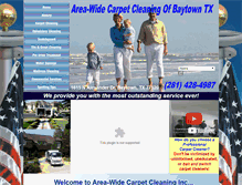 Tablet Screenshot of carpetcleaningbaytowntexas.com